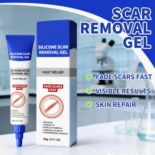 🔥 Advanced Silicone Scar & Wrinkle Smoothing Gel