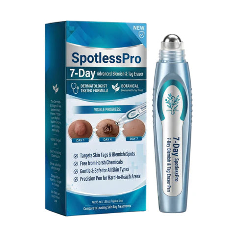 vellarocare® 7-Day Skin Tag & Blemish Repair Pen—a painless, scar-free, and highly effective blemish-removal roller pen.