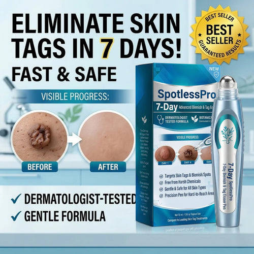 vellarocare® 7-Day Skin Tag & Blemish Repair Pen—a painless, scar-free, and highly effective blemish-removal roller pen.
