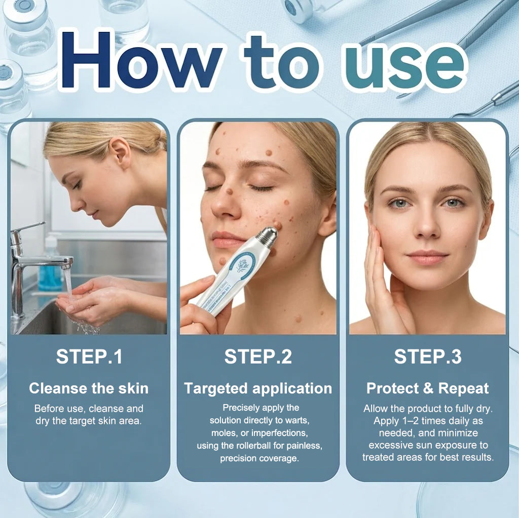 vellarocare® 7-Day Skin Tag & Blemish Repair Pen—a painless, scar-free, and highly effective blemish-removal roller pen.