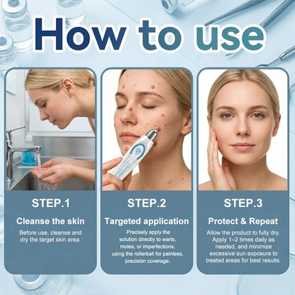 vellarocare® 7-Day Skin Tag & Blemish Repair Pen—a painless, scar-free, and highly effective blemish-removal roller pen.