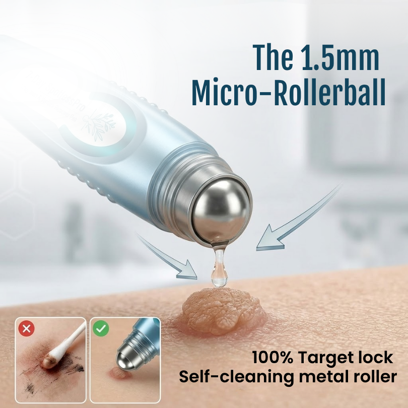 vellarocare® 7-Day Skin Tag & Blemish Repair Pen—a painless, scar-free, and highly effective blemish-removal roller pen.