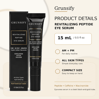 🔥LAST DAY Buy 1 Get 1 Free🔥Grunsify Revitalizing Peptide Eye Serum