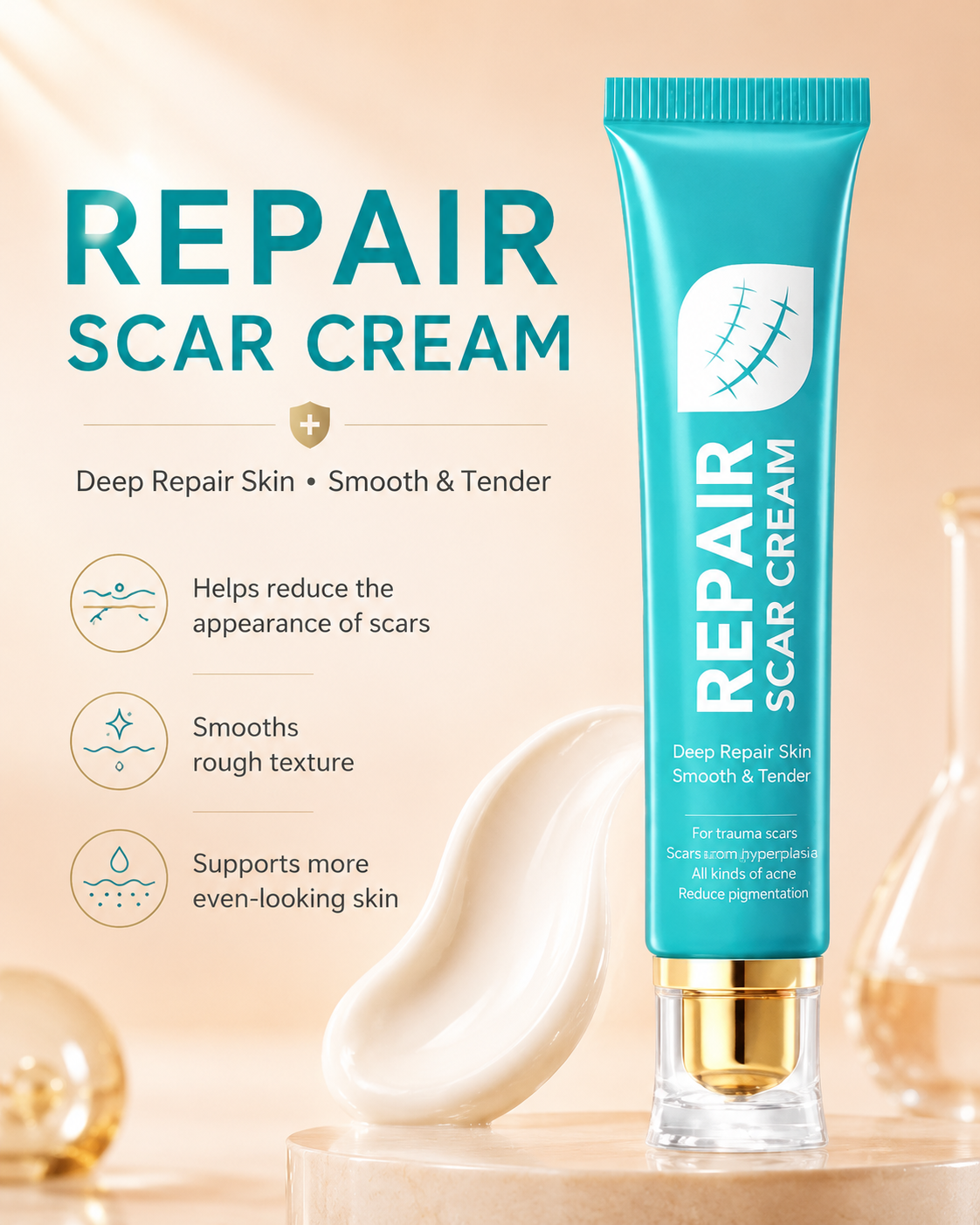 NIVORIA Repair Cream — Stop covering up scars. Start repairing them